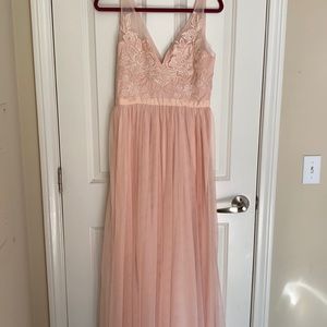 Morning lavender enchanting pink dress